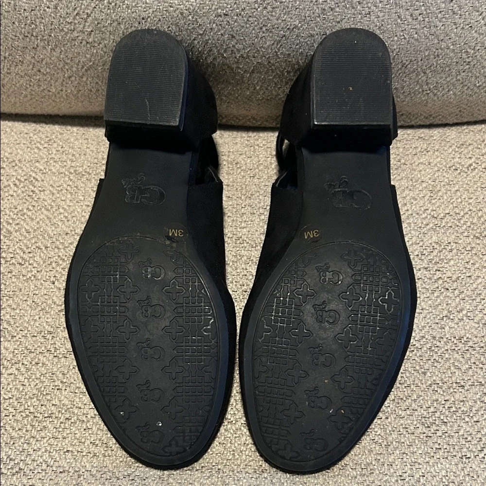 GB Girls Black Dress Shoes‎